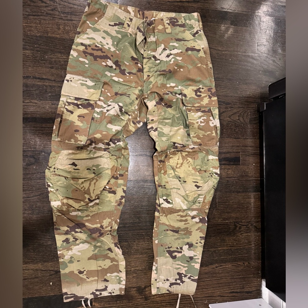 Men's Military Desert Camouflage Cargo Pants BDU